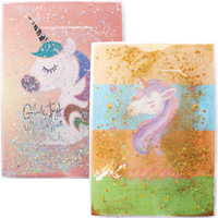 Notesz A5 80L vonalas vizes unikornis 2